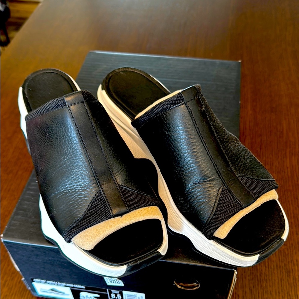 Sorel Kinetic Impact Slide High Sandal with Chunky Sole